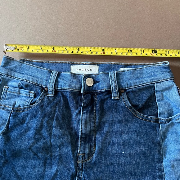 Chic PACSUN THE SHORTIE Women Jeans Short Shorts 28 - Picture 6 of 6